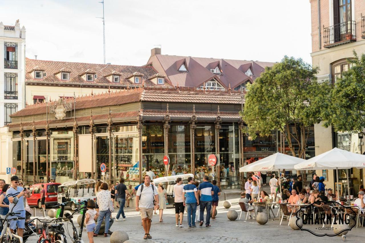 Charming Mercado de San Miguel Madrid Exterior foto